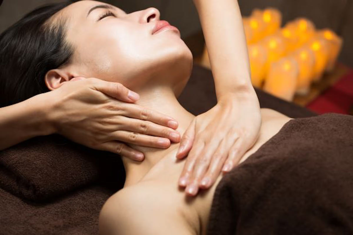 Lymphatic drainage massage 淋巴排毒按摩